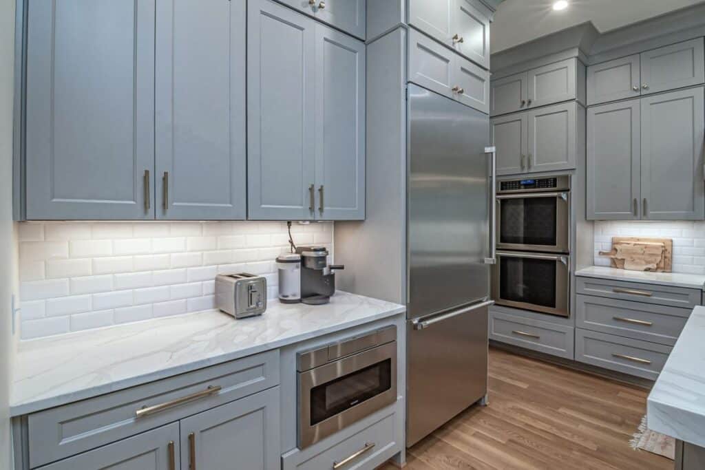 Bright, functional kitchen remodel with ample storage and clean layout in Hurst TX home