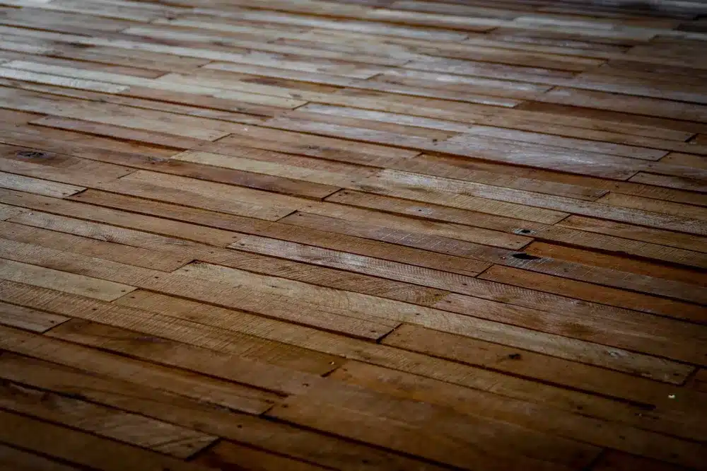 Luxury vinyl plank flooring installed throughout a Bedford TX flip property for durability