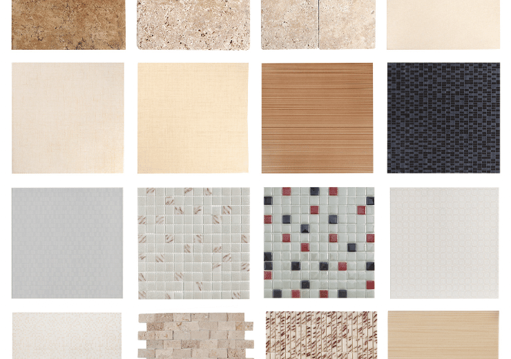 Different types of tiles