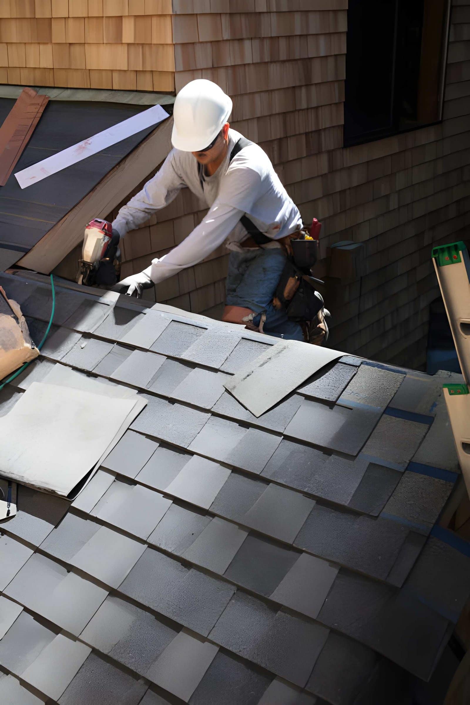Emergency roof repair near me after storm damage in Arlington TX home