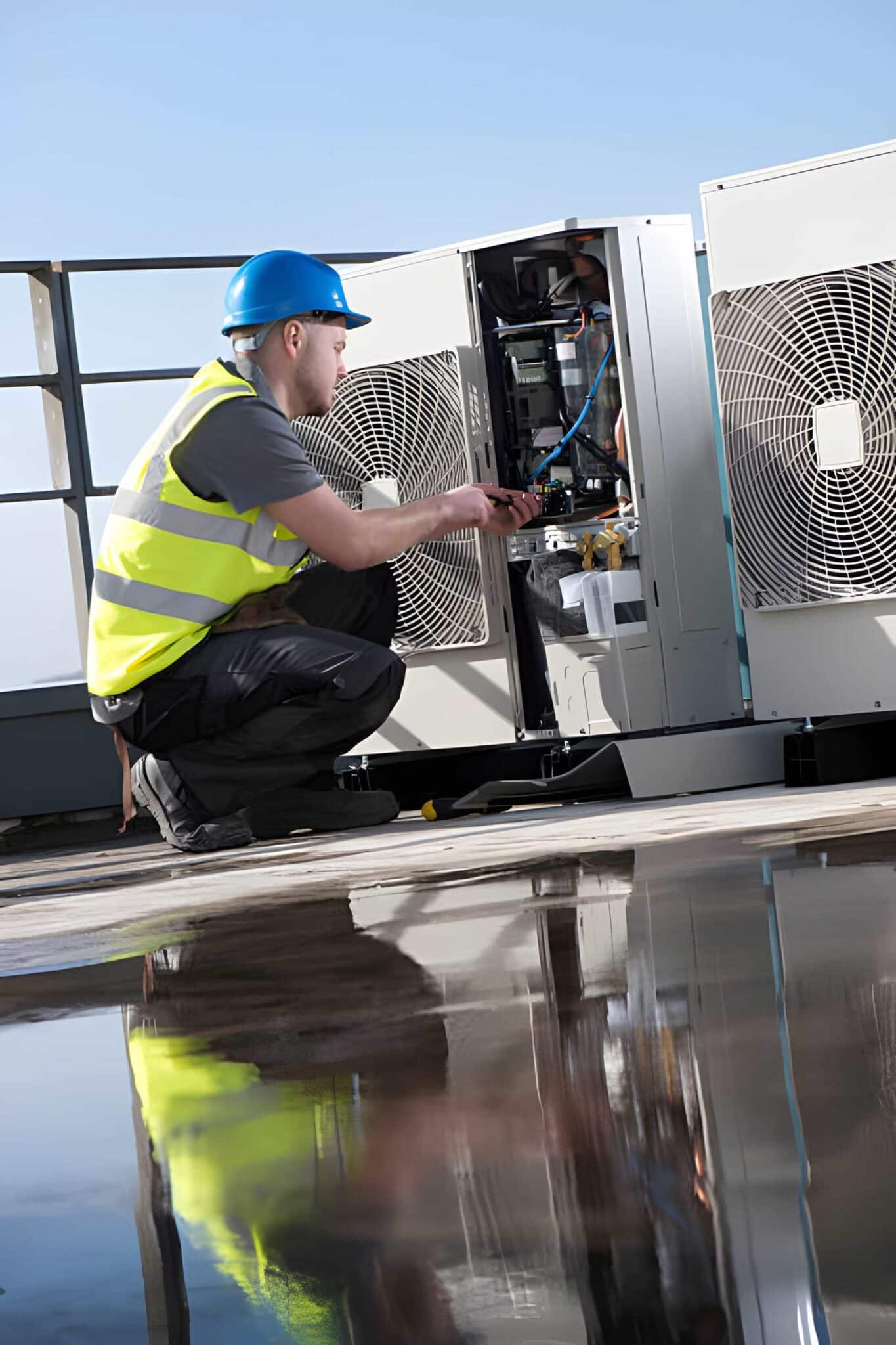 Residential HVAC maintenance and repair service in South Arlington Texas neighborhood