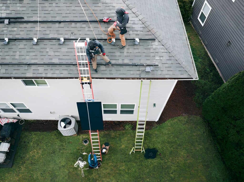 roof leak repair near me shingles damage fix