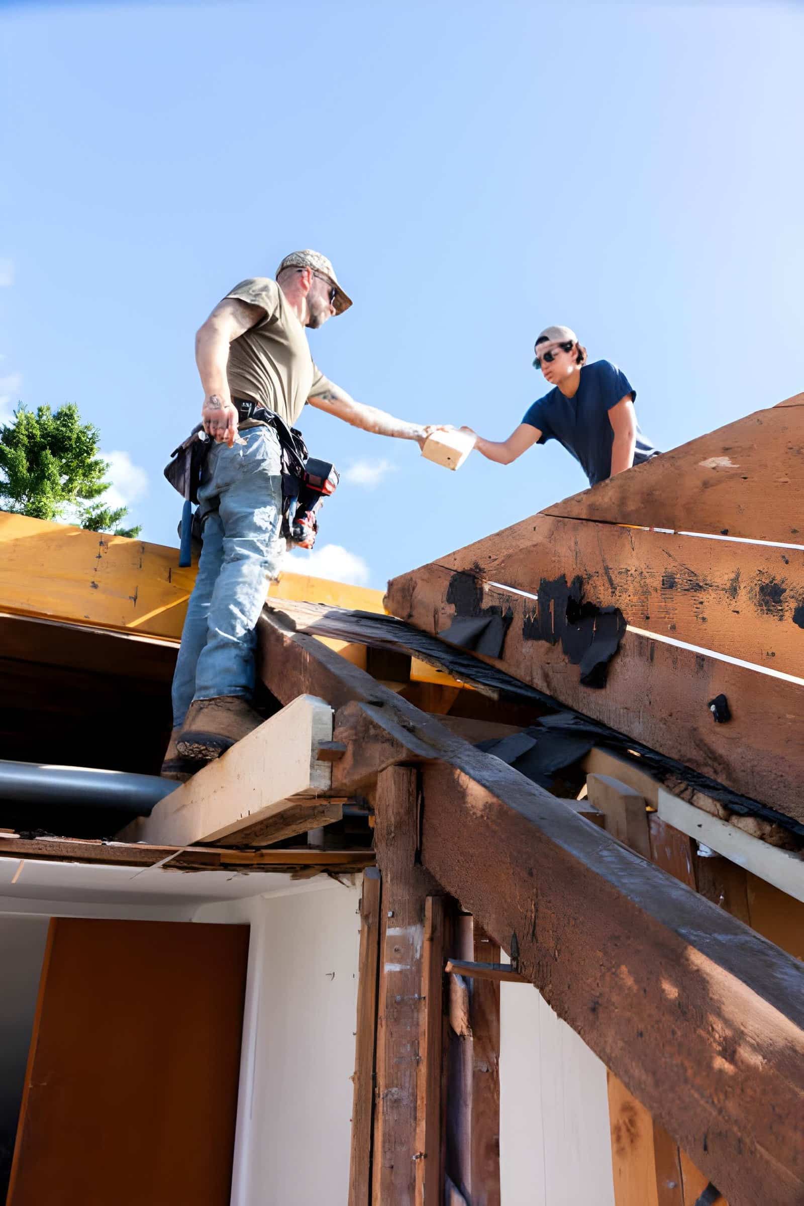 New roof installation by reliable roofing contractors near me