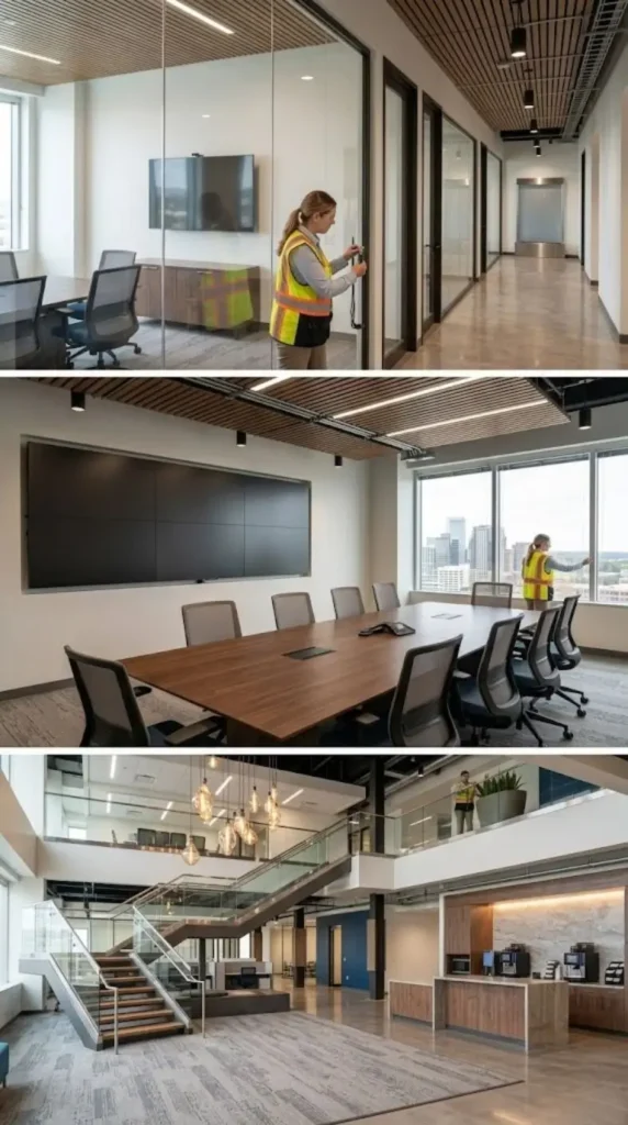 best commercial finish out Arlington