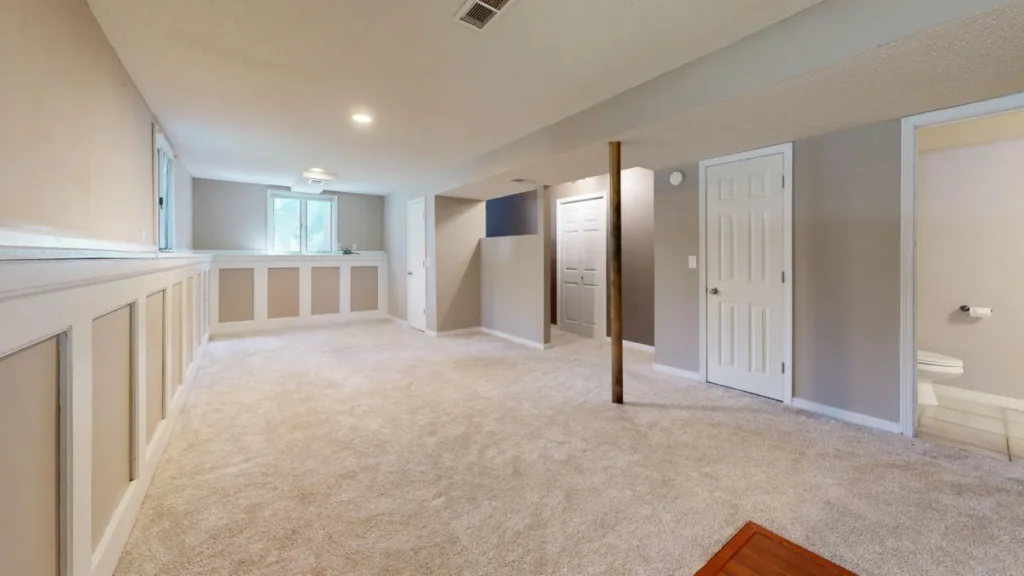 Bright renovated living room interior showcasing whole-home improvement in Arlington TX