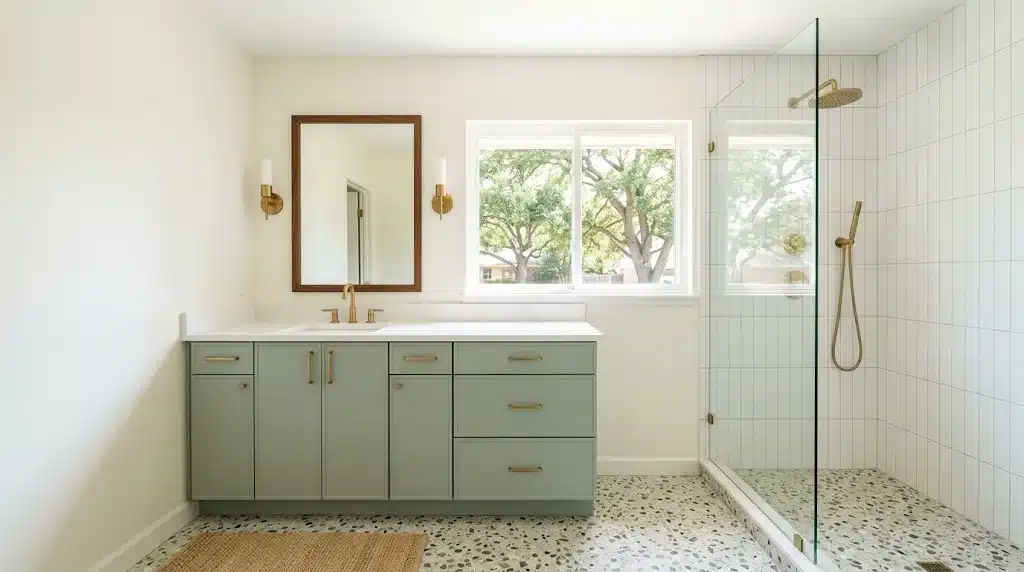 choose bathroom remodeling to style in iriving, tx