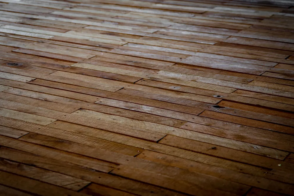 Luxury vinyl plank flooring installed throughout a Bedford TX flip property for durability